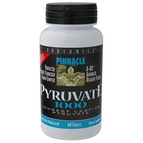 Pinnacle – Pyruvate, 1000 mg, 60 tablets