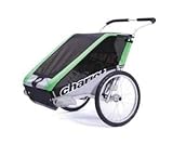 Chariot Cheetah 2 CTS Adventure Carrier (Chassis Only) - Green/Black/Silver