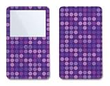 Purple Dots Design iPod classic 80GB/ 120GB Protector Skin Decal Sticker