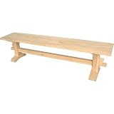 Trestle bench -carton 1 of 2