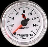 Autometer (7144 2 1/) C2 Pyrometer EGT Gauges - (2 1/16) Electric, 0-1600 Degree F