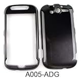 HTC My Touch Two Tones, Black and Metalic Gray Hard Case,Cover,Faceplate,Sn ....