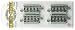 Bachmann Trains Snap-Fit E-Z Track One-Third Section 18¿ Radius Curved Track (4/card)