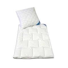 f.a.n. Frankenstolz 5081D-09012-10 Betten-Set Thermomed, bestehend aus Steppbett 135 x 200 cm und Kissen 080 x 080 cm