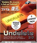 Undelete 3.0 for Windows NT/2000/XP Serverバージョン 英語版 5ライセンスパック