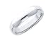 Men's Comfort Fit 5mm Platinum Wedding Band