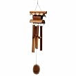 Woodstock Bamboo Birdhouse Windchime, Small
