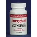 Hobe Labs Energizer Hair Nutrition Vitamins, 60-Count