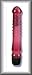 Turbo Glider 6 1/4 Inch Multi-Speed Waterproof Vibrating Massager - Raspberry Crush