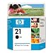 HEWLETT PACKARD C9351AN 21 BLACK INK CARTRIDGE - Genuine Brand Name Product