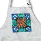 Cindy Thorrington Haggerty Kaleido Mandela - Dolphin Friends - Aprons