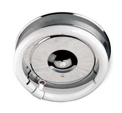 LumaPro 2ZE26 Ceiling Fixture, 32W, Circular, Chrome