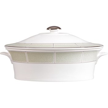 Wedgwood - Shagreen Jade, Covered Vegetable Dish 20cm