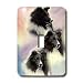   - Dogs Sheltie/Shetland Sheepdog - Black Sheltie - Light Switch Covers - single toggle switch