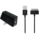 iLuv USB AC Adapter with iPad Cable (iAD563BLK)