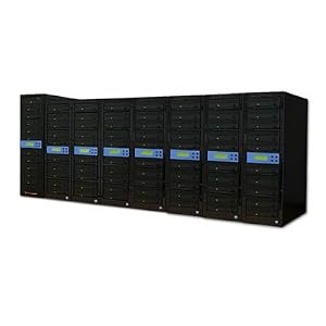 CD Duplicator 52x Multiple CD Burner 80 Drive + HDD by Duplicator Depot