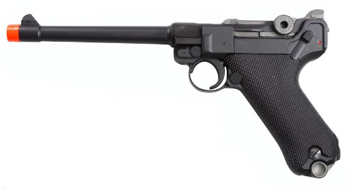 TSD Tactical/WE SDWEM08ARB Airsoft Full Metal P08 Gas Blowback