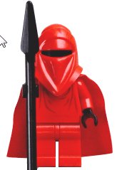 LEGO Star Wars LOOSE Mini Figure Imperial Royal Guard with Force Pike