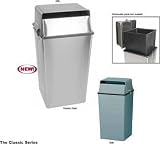 31DDqqwxonL. SL160  Witt Industries 008LSL Classic security receptacle with lock and keys, slate