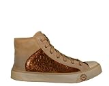 UGG Women's Cayha Gold Chestnut Logo Shoes 1807