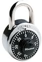 Master Lock 1500D Dial Combination Lock, 1-7/8-Inch, Black
