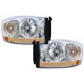 Dodge Ram 1500 2500 3500 Pickup Headlights Headlamps Driver/Passenger Pair New On Sale