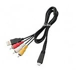 Ex-Pro Sony Original Part VMC-MD3, VMCMD3 - Sony Multi Tap Cable Part Audio (Left & Right) Video, USB connection for Sony Cybershot DSC-H70, DSC-HX7V, DSC-HX9, DSC-HX100, DSC-T99, DSC-T110, DSC-TX5, DSC-TX10, DSC-TX55, DSC-TX100, DSC-W350, DSC-W350/B, DSC-W350/L, DSC-W360, DSC-W360/B, DSC-W360/L, DSC-W380, DSC-W380/B, DSC-W380/L, DSC-W390, DSC-W390/B, DSC-W390/L, DSC-W560, DSC-W570, DSC-W580, DSC-WX5, DSC-WX7, DSC-WX10, DSC-WX30