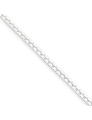 Sterling Silver 1.7mm Box Chain 24 Inches