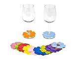 PT HM0554AS Glas Marker Spring Flowers multicolour