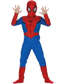  Kid's Spiderman Costume (Size: Youth Medium 7-8)