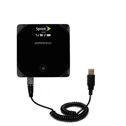 Coiled USB Cable for the Sierra Wireless AirCard W801 Mobile Hotspot with Power Hot Sync and Charge capabilities - uses Gomadic TipExchange Technology Coiled USB Cable for the Sierra Wireless AirCard W801 Mobile Hotspot with Power Hot Sync and Charge capabilities - uses Gomadic TipExchange Technology