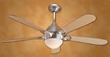 Hunter Ceiling Fans 28111BN Lugano Fan - Remote Brushed Nickel Contemporary Indoor Fan 56