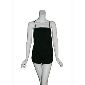 VELVET Black One Piece Shortall Shorts