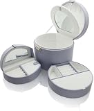 Purple Jewelry Case with Removable Travel Kit Style No. MPM-020