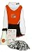 Cleveland Browns Girls Cheer Gift Set, Size= 5/6