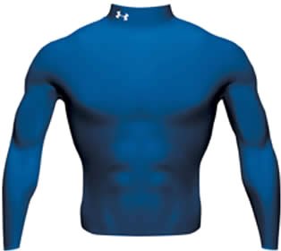 UNDER ARMOUR(アンダーアーマー) コールドギア モックタートルネック 0512 ネイビー LG