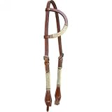 One Ear Headstall with Rawhide Accent