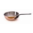 Mauviel Mheritage Collection Curved Splayed Saut&eacute; Pan, 9.5 Inch Diameter, Cast Iron Handle