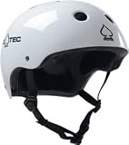 PRO-TEC Classic Skate 2-Stage Liner White XX-Large Skateboard Helmet