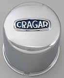 Cragar 29270-1: Center Cap, Steel, Chrome Plated, Push-Through, Dome, Each