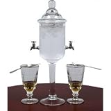 Glass Absinthe Fountain - Two Faucets