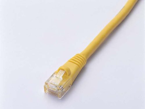 ロアス LANケーブル イエロー 1m LTC-ES01Y