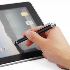 Palo Stylus Pen in Black for most Capacitive Mobile Phone Telephone HQ Tablet Stylus Pen Apple iPhone Ipad Ipad 2 Ipod Touch Wifi 3G 3GS 4G 4GS Nokia Samsung Galaxy HTC Blackberry Playbook Virtuoso Sony Ericsson LG Motorola Xoom Hannspree Binatone Viewsonic Google Android Windows Nexus Kindle Fire