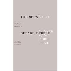 Theory of Value: An Axiomatic Analysis of Economic Equilibrium (Cowles Foundation Monographs)