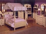 Twin Poster Bed w/ Rails