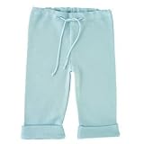 Organic Cotton Elf Pants Blue ( 0-6m ) (Size=One size (0-6m))