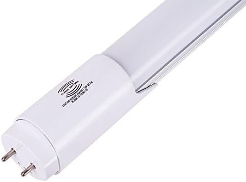 Excelvan 4ft T8 18W Microwave Radar Sensor LED Tube Light,Bright White 6000K,85-265V,Aluminum Alloy Intelligent Light T8 LED Radar Induction Tube