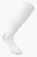 Large White Compression Sock