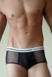 Rufskin West Mesh Brief for Men - Black
