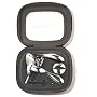 Metrokane Zippity Rabbit Polished "Sterling Model"-Black EVA Case